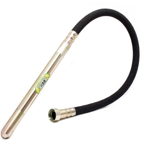 WILTEC Rüttelflasche, Ø 35mm 150cm Länge, Flexible Welle, Für Elektro Betonrüttler 1 WILTEC Rüttelflasche, Ø 35mm 150cm Länge, Flexible Welle, Für Elektro Betonrüttler