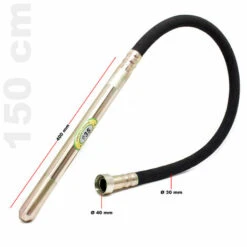 WILTEC Rüttelflasche, Ø 35mm 150cm Länge, Flexible Welle, Für Elektro Betonrüttler 6 WILTEC Rüttelflasche, Ø 35mm 150cm Länge, Flexible Welle, Für Elektro Betonrüttler -Werkzeuge für Rohbau & Beton Verkäufe 12263605 3