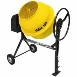 Güde Betonmischer GBM 160 800 Watt Mit 160 L Zementmischer Mörtelmischer Mischer
