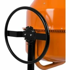 EBERTH Betonmischer Mischmaschine Elektrisch Mit 140L Trommelvolumen (550W Motor, 230V, Stahl-Gestell Mit Transporträdern, Trommel Und Zahnkranz Aus Stahl, Feststellbares Handrad, Breite Fußplatte) -Werkzeuge für Rohbau & Beton Verkäufe 2796441 3