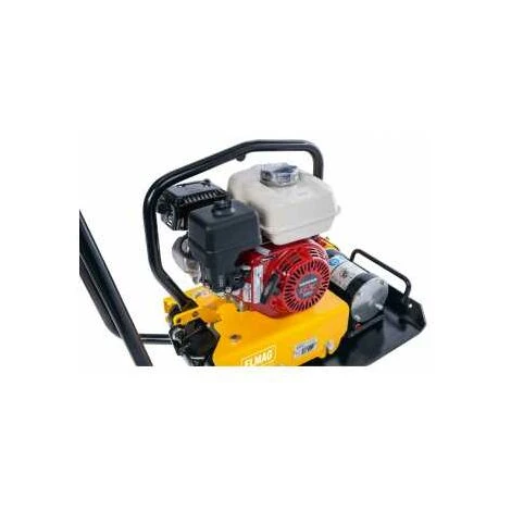 ELMAG Rüttelplatte Vorwärtslaufend PCB14-40, Mit Honda Motor GX160, 14 KN Inkl. Transporträder Und Kranhaken 2 ELMAG Rüttelplatte Vorwärtslaufend PCB14-40, Mit Honda Motor GX160, 14 KN Inkl. Transporträder Und Kranhaken – Bild 2