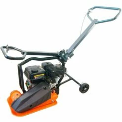 ATIKA V 11000 Rüttelplatte Mit Fahrvorrichtung & Gummiplatte | Benzin | 5,5 PS -Werkzeuge für Rohbau & Beton Verkäufe 35822253 3