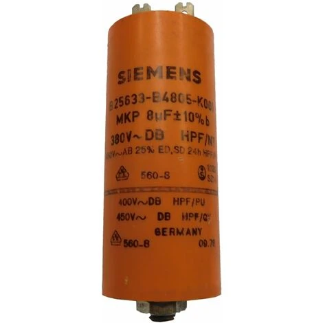 LESCHA Ersatzteil | Kondensator 8 üF Für Betonmischer HMP 135 L / HMP 165 L 1 LESCHA Ersatzteil | Kondensator 8 üF Für Betonmischer HMP 135 L / HMP 165 L