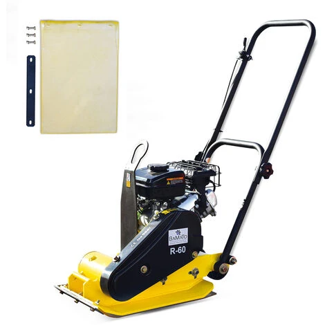 BAMATO - BAVARIAN MACHINE TOOLS BAMATO Rüttelplatte R-60 Mit Gummimatte 1 BAMATO - BAVARIAN MACHINE TOOLS BAMATO Rüttelplatte R-60 Mit Gummimatte