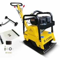 BAMATO - BAVARIAN MACHINE TOOLS BAMATO Rüttelplatte R-135RV Mit Vor- Und Rücklauf