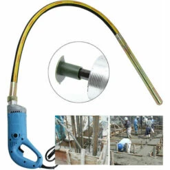 SENDERPICK 1300W Betonrüttler Rüttelflasche Flaschenrüttler Innen Handrüttler Betonverdichter Ø35mm 1,5m 35mm -Werkzeuge für Rohbau & Beton Verkäufe 53417478 5