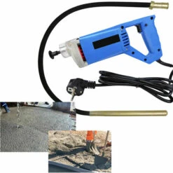 DAY PLUS Betonrüttler 850W Innenrüttler Handrüttler Rüttelflasche Flaschenrüttler Neu