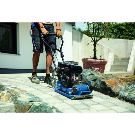 Scheppach Benzin Rüttelplatte HP1300S 4,8 KW 5,6 PS Mit Fahrvorrichtung Rüttler 1 Scheppach Benzin Rüttelplatte HP1300S 4,8 KW 5,6 PS Mit Fahrvorrichtung Rüttler